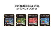 Cargar imagen en el visor de la galería, Blend de Temporada - Colección Cafés Peruanos - 4 Orígenes Selectos Specialty Coffee Experience