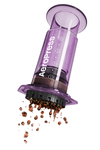 AeroPress Morado - Coffee Maker Cafetera Portátil CLEAR
