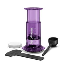 Cargar imagen en el visor de la galería, AeroPress Morado - Coffee Maker Cafetera Portátil CLEAR