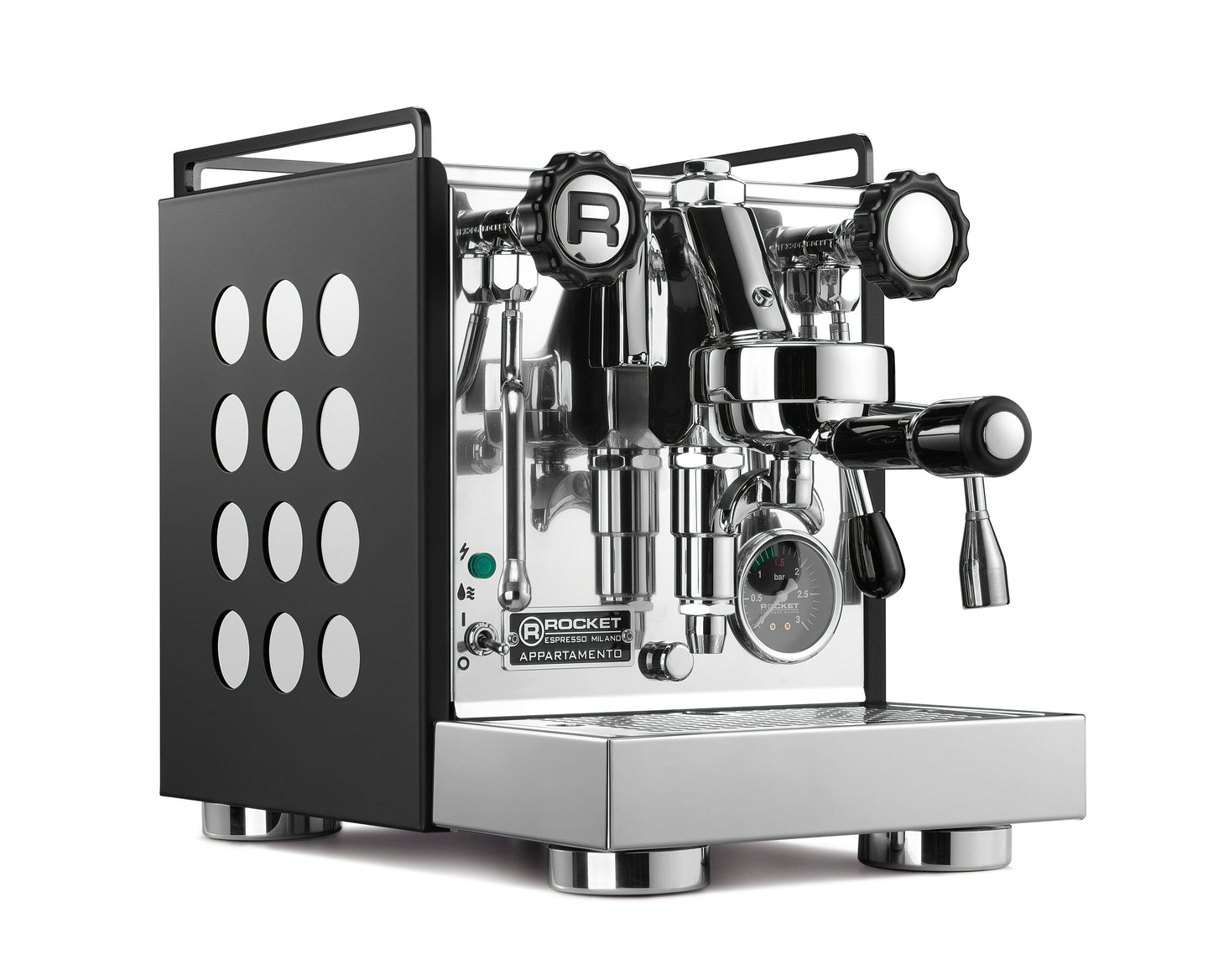 Máquina ROCKET Espresso Appartamento SERIE BLACK - WHITE/COPPER