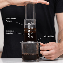 Cargar imagen en el visor de la galería, AeroPress Transparente - Coffee Maker Cafetera Portátil CLEAR