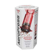 Cargar imagen en el visor de la galería, AeroPress Rojo - Coffee Maker Cafetera Portátil CLEAR