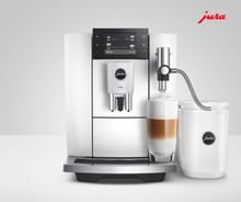 Cargar imagen en el visor de la galería, JURA E8 Piano White - Máquina de café superautomática + Cool control 1L