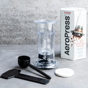 AeroPress Transparente - Coffee Maker Cafetera Portátil CLEAR