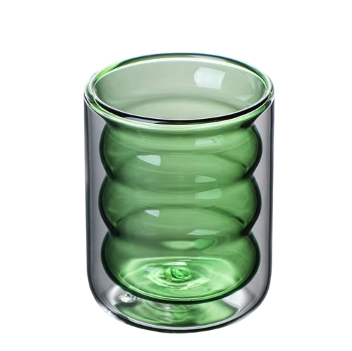 Cloud Matcha - vaso doble vidrio