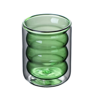 Cloud Matcha - vaso doble vidrio
