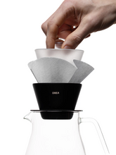 Cargar imagen en el visor de la galería, Dripper O1 Acero Negro - Orea