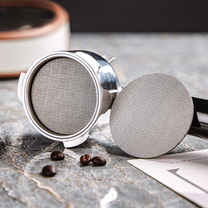 Espresso puck screen - pantalla de acero inoxidable para portafiltro
