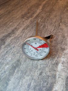 Termómetro Barista con pinza acero inox