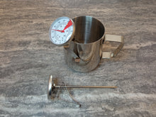 Cargar imagen en el visor de la galería, Termómetro Barista con pinza acero inox