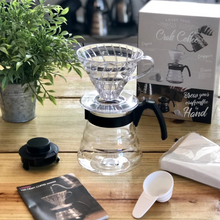 Cargar imagen en el visor de la galería, Kit de V60 1-4 tazas Craft Negro HARIO