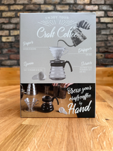 Cargar imagen en el visor de la galería, Kit de V60 1-4 tazas Craft Negro HARIO