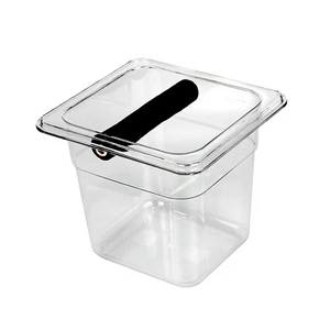 Knock Box transparente - Tachito para café