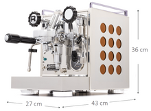 Cargar imagen en el visor de la galería, Máquina ROCKET Espresso Appartamento SERIE INOX WHITE /COPPER