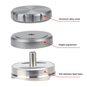 Distribuidor y Nivelador de Café en Acero Inoxidable - PREMIUM Barista Tool