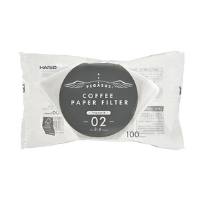 Pack de 100 Filtros blancos para Pegasus de 2-4 tazas