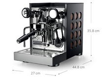 Cargar imagen en el visor de la galería, Máquina ROCKET Espresso Appartamento TCA CE BLACK / COOPER