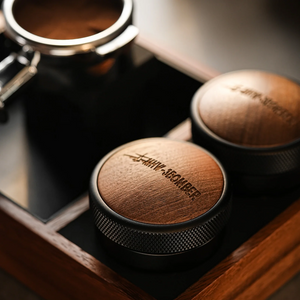 MHW-3BOMBER - Tamper 58mm Wood Lid Edition
