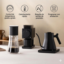 Cargar imagen en el visor de la galería, Tetera eléctrica de cuello de ganso Stagg EKG Pro FELLOW - Gooseneck Kettle