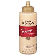 Cargar imagen en el visor de la galería, Torani Puremade Sauce - 468g Chocolate blanco