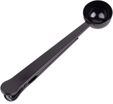 Cargar imagen en el visor de la galería, Clip multiusos con cuchara medidora para café - acero inoxidable