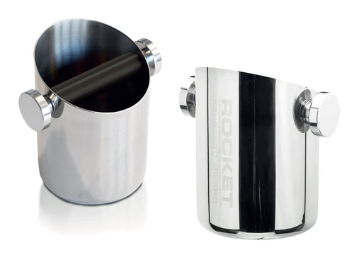 Knock Box acero inox pulido - Tachito para café ROCKET