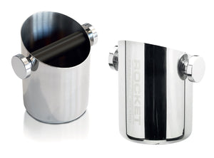 Knock Box acero inox pulido - Tachito para café ROCKET