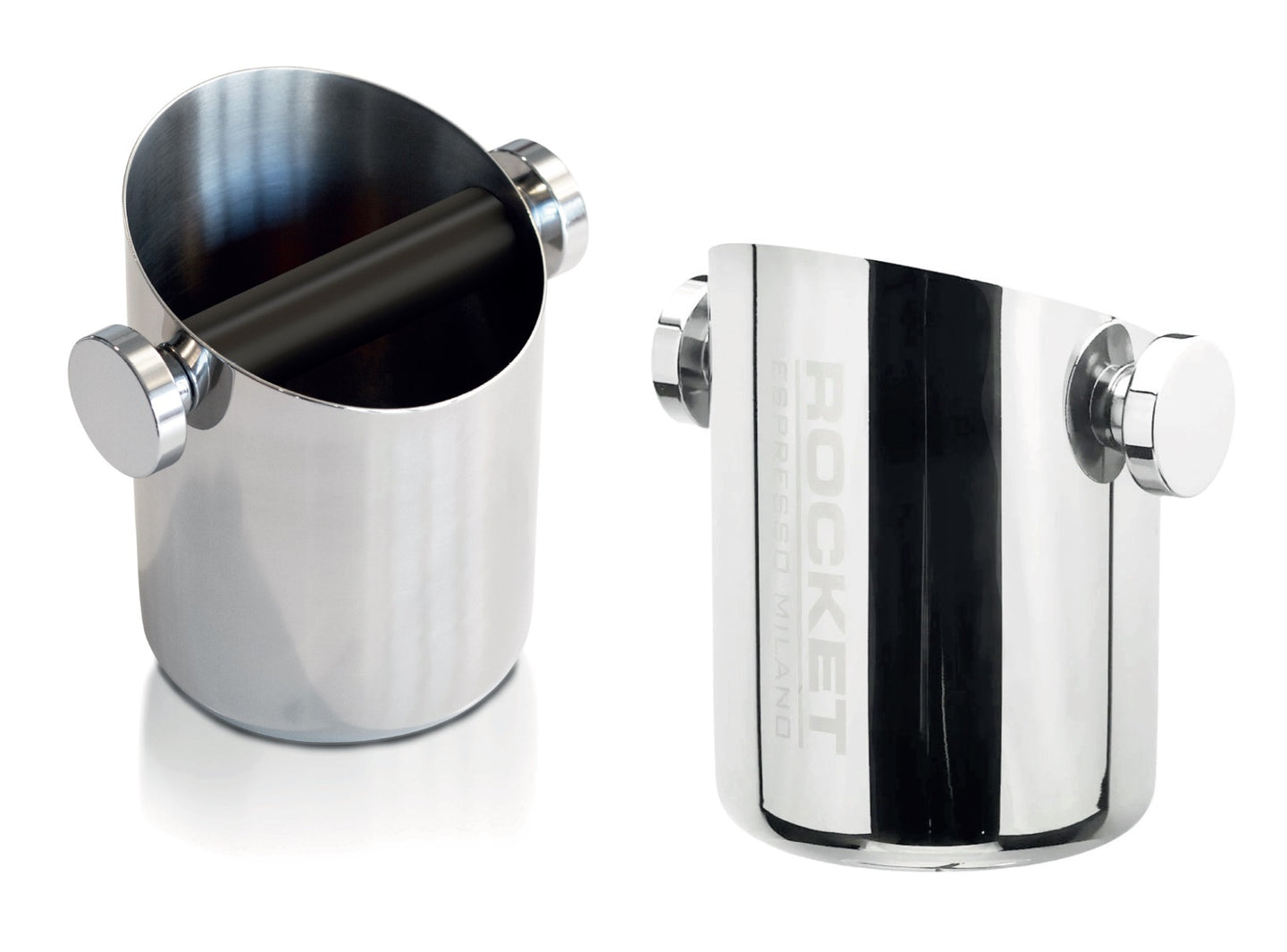 Knock Box acero inox pulido - Tachito para café ROCKET