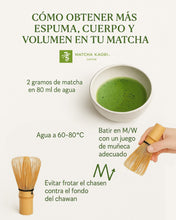 Cargar imagen en el visor de la galería, Matcha to go - Matcha Kaori Ceremonial Premium Sticks 24g