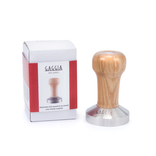 Tamper Gaggia - 58mm madera de fresno