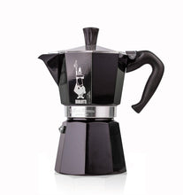 Cargar imagen en el visor de la galería, Cafetera Moka Italiana Bialetti negro