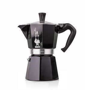 Cafetera Moka Italiana Bialetti negro