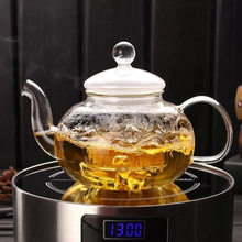 Cargar imagen en el visor de la galería, Tetera de vidrio con infusor - Té e infusiones