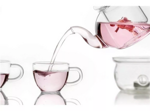 Tetera de vidrio con infusor - Té e infusiones