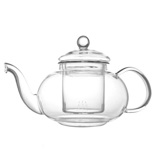 Tetera de vidrio con infusor - Té e infusiones