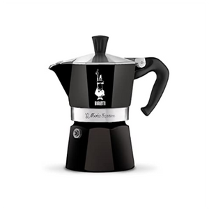 Cafetera Moka Italiana Bialetti negro