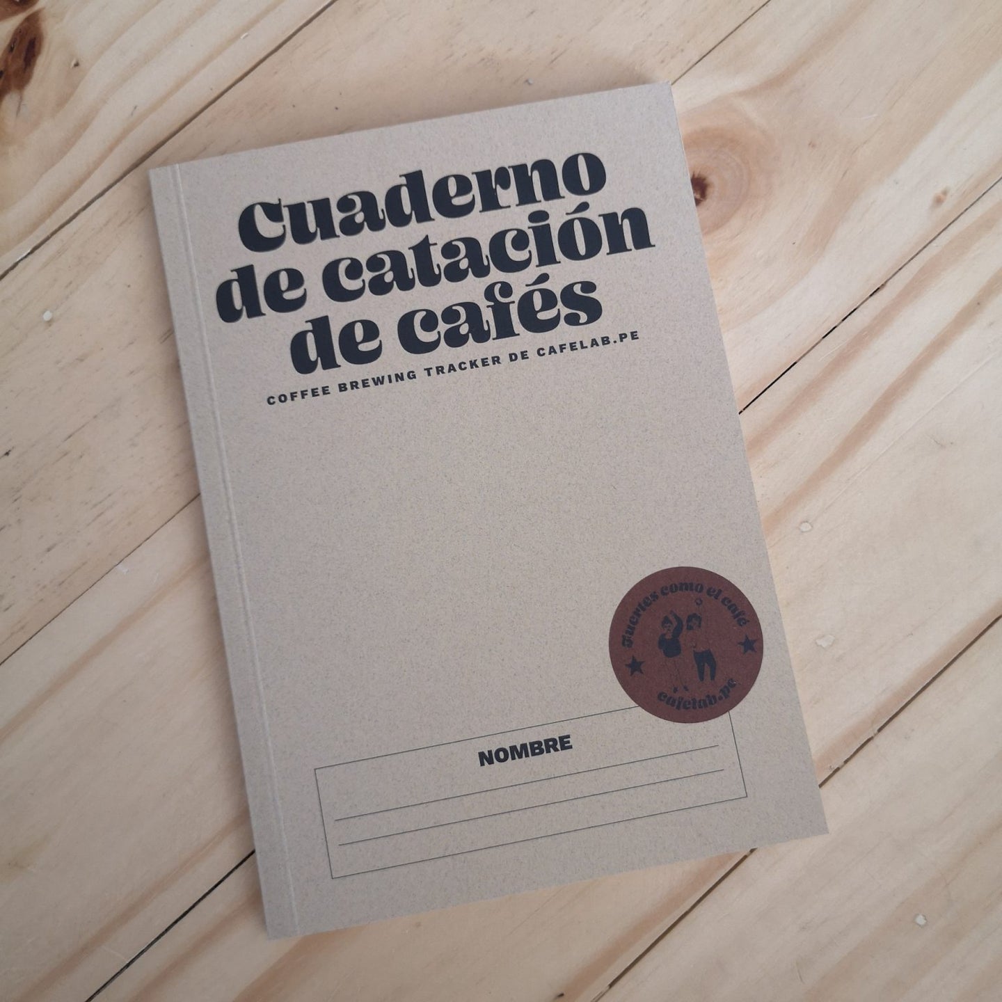Cuaderno de catación de café