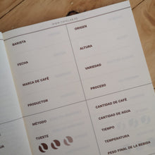 Cargar imagen en el visor de la galería, Cuaderno de catación de café