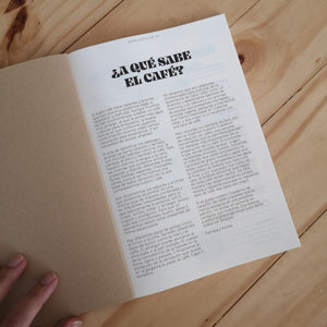 Cuaderno de catación de café