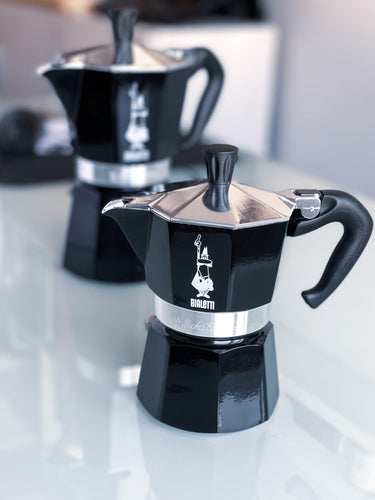 Cafetera Moka Italiana Bialetti negro