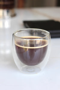 Doble vidrio transparente 250ml Café - Double Wall Coffee