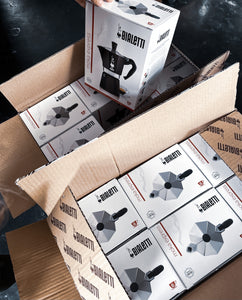 Cafetera Moka Italiana Bialetti negro
