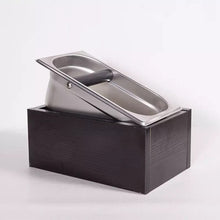 Cargar imagen en el visor de la galería, Knock Box cuadrado acero inox - Tachito para café