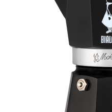 Cargar imagen en el visor de la galería, Cafetera Moka Italiana Bialetti negro