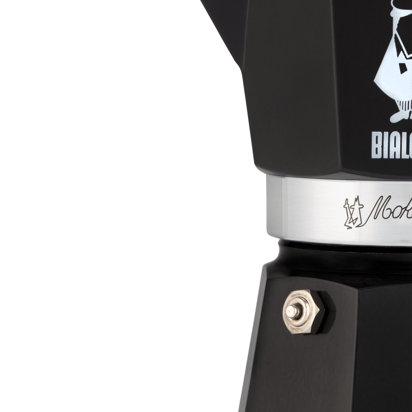 Cafetera Moka Italiana Bialetti negro